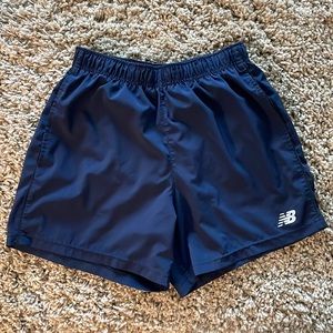 Men’s navy workout shorts